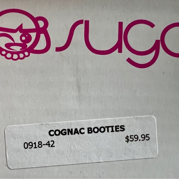 Brand new ladies cognac booties - Picture 6 of 11